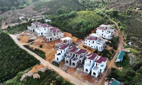 Thanh tra Bộ Xây dựng vào cuộc vụ xây không phép cụm 22 biệt thự ở Lâm Đồng